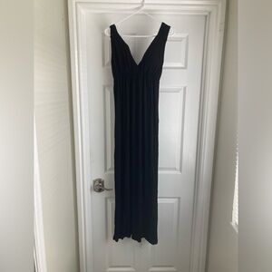 Classic Elegant Long Maxi Evening Ball Gown Dress Empire Waist Stretchy Elastic